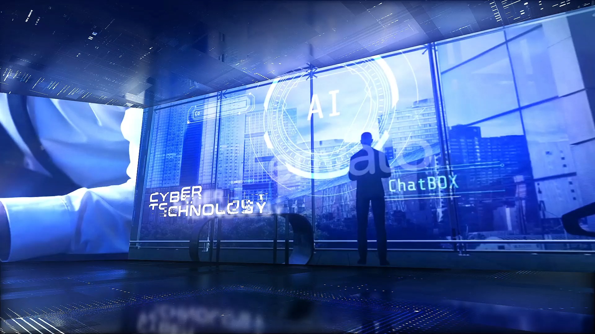 數字信息高科技公司企業產品介紹AE模板